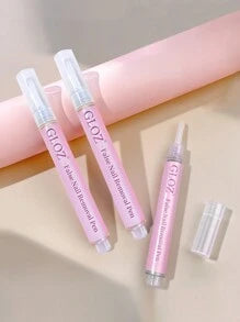 GLOZ Quick Nail Polish Remover Pen Gentle And Non-Irritating Perfect For Handmade Wearable Nails And Solid Gel, Protects And Nourishes Nails - Hanmeimei