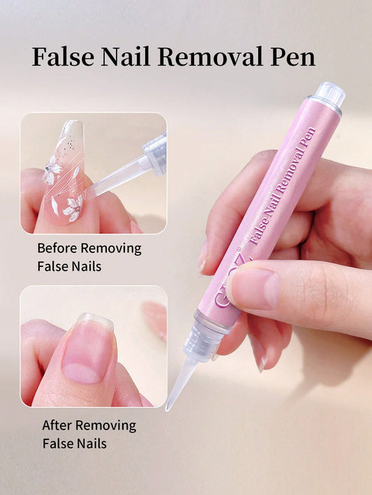 GLOZ Quick Nail Polish Remover Pen Gentle And Non-Irritating Perfect For Handmade Wearable Nails And Solid Gel, Protects And Nourishes Nails - Hanmeimei